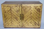 Cabinet in legno color oro 2 ante serie Fatima