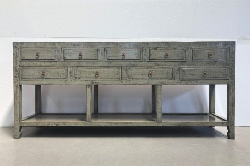 Consolle Tibet 9 cassetti (190x44x83)