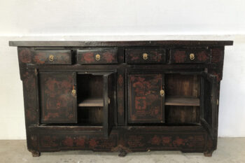 console tibetana nero/marrone