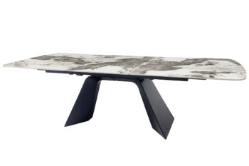 Tavolo allungabile 200cm base nera collezione Luxor