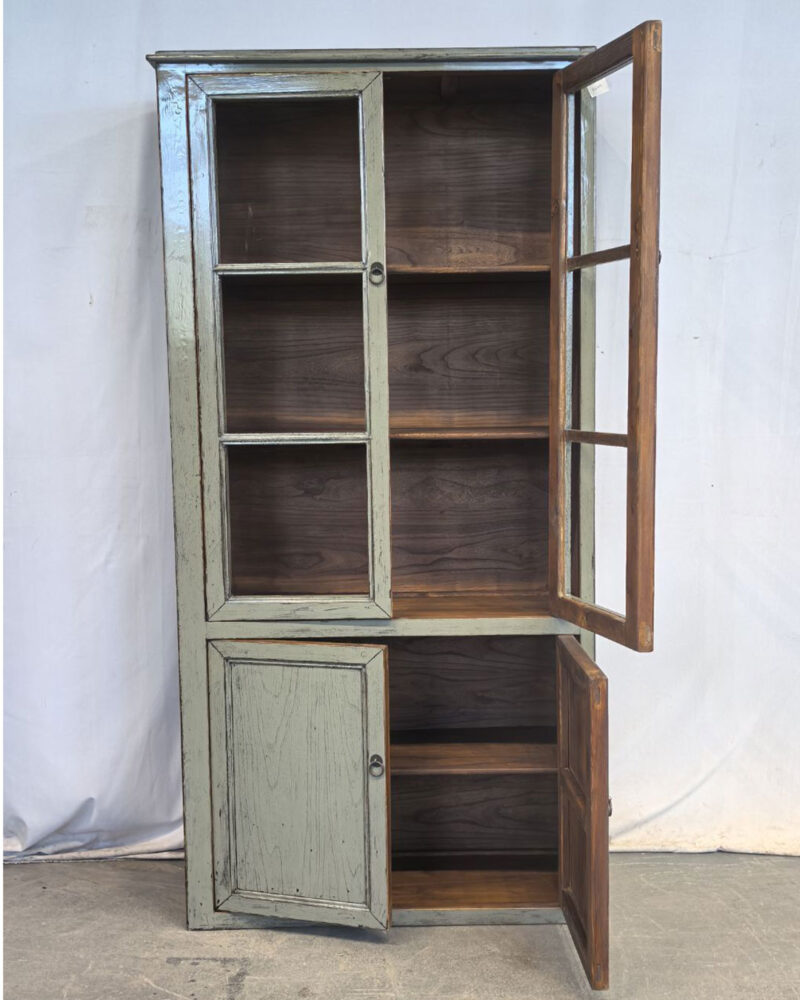 Vetrina tibetana grigio-verde