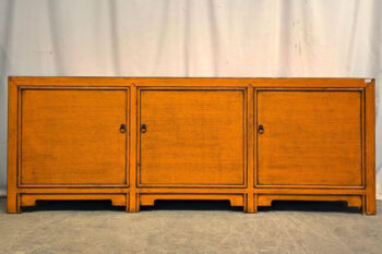 Mobile Tibetano 3 ante arancio