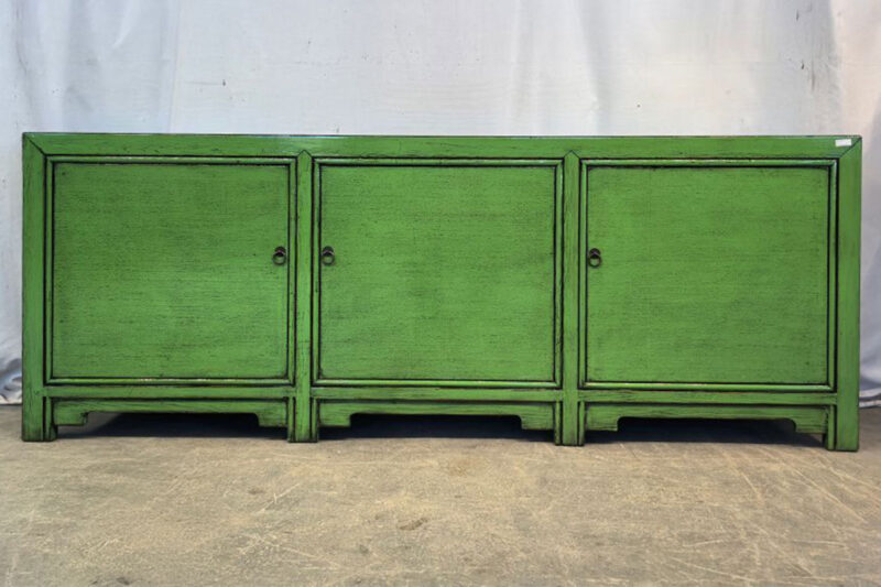 Mobile Tibetano 3 ante verde