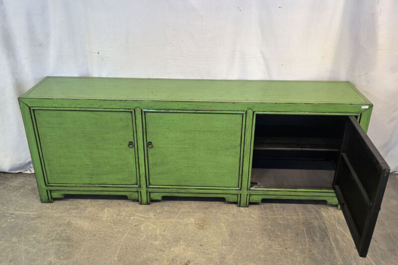 Mobile Tibetano 3 ante verde