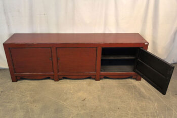 Mobile Tibetano 3 ante rosso