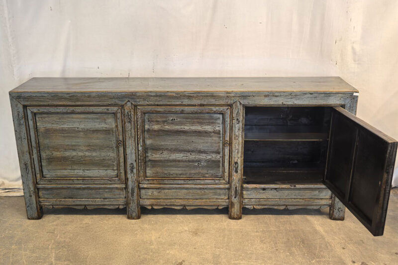 Mobile Tibetano 3 ante grigio