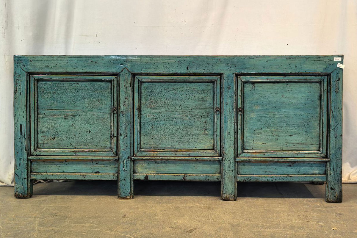 H25-19-1 Mobile Tibetano 3 ante turchese