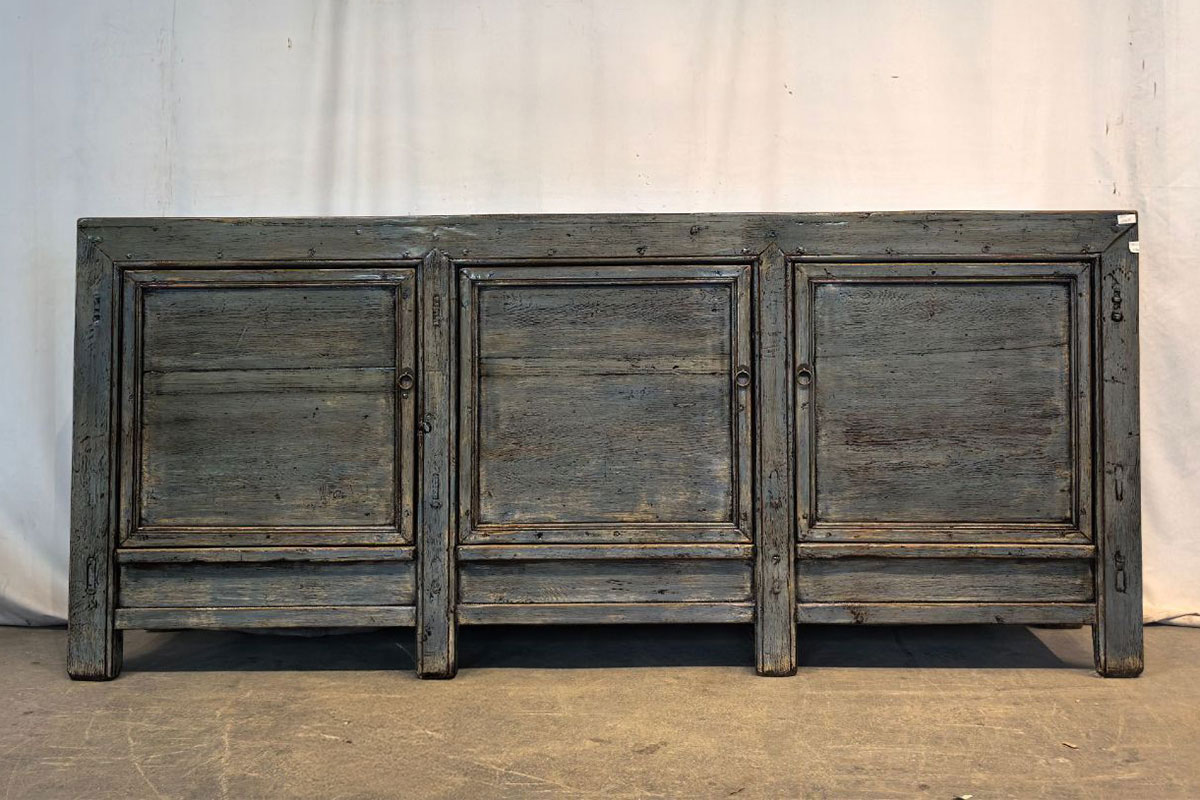 H25-22-1 Mobile Tibetano 3 ante grigio-blu