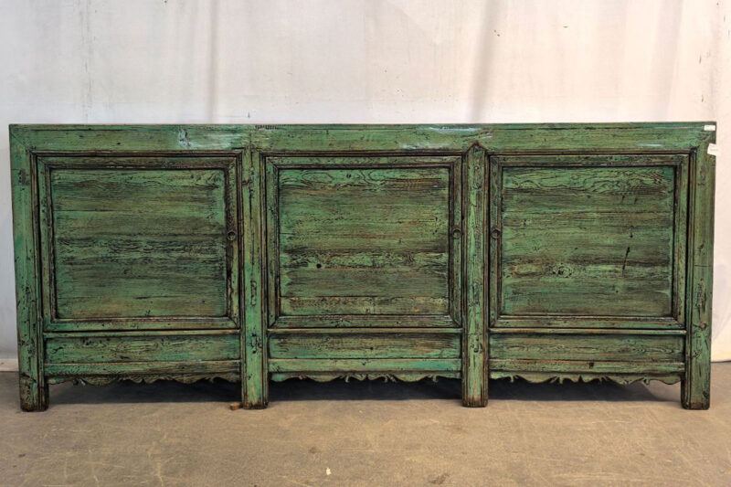 Mobile Tibetano 3 ante verde