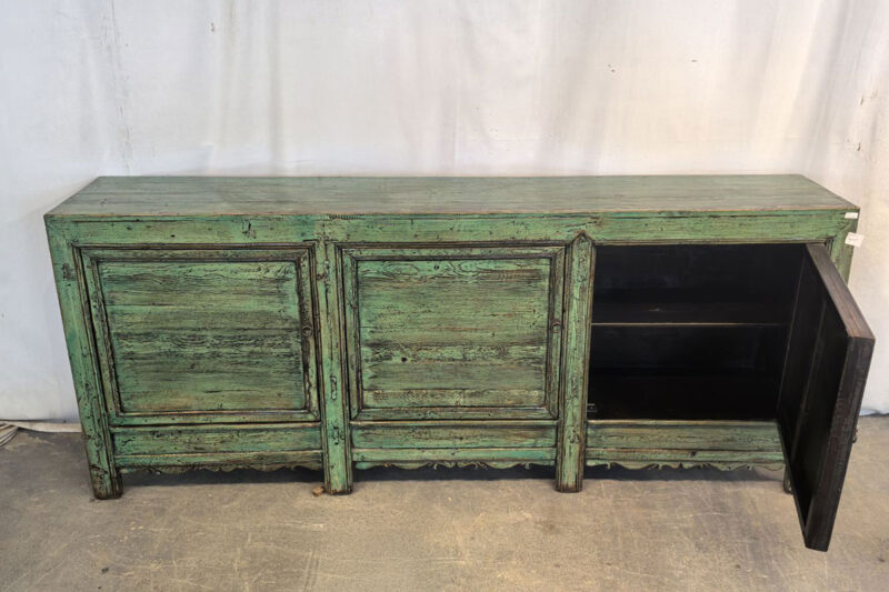 Mobile Tibetano 3 ante verde