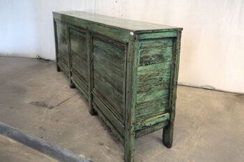 Mobile Tibetano 3 ante verde