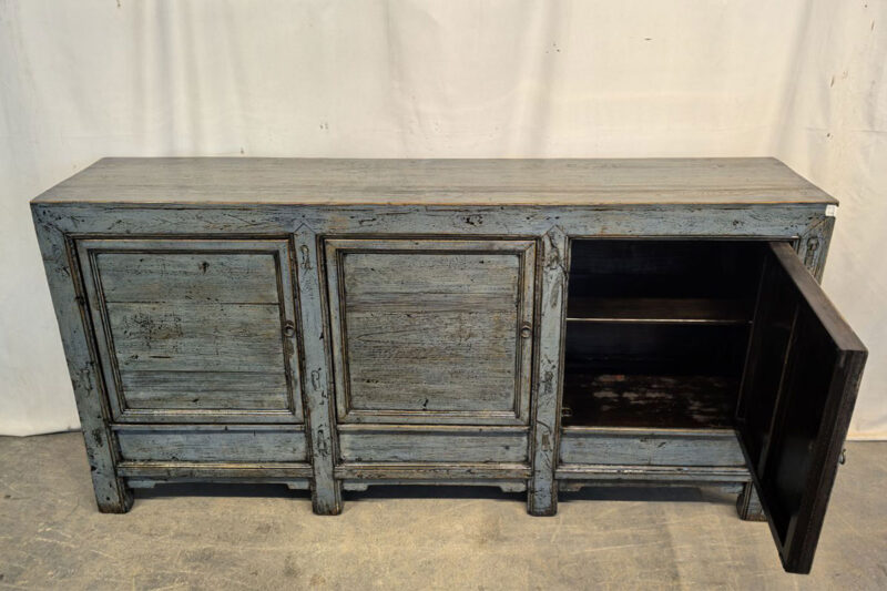 Mobile Tibetano 3 ante grigio-blu