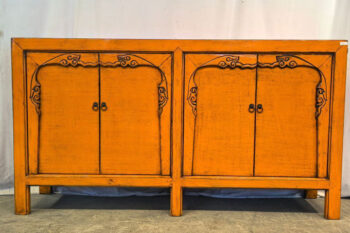 Mobile Tibetano 2 ante arancione