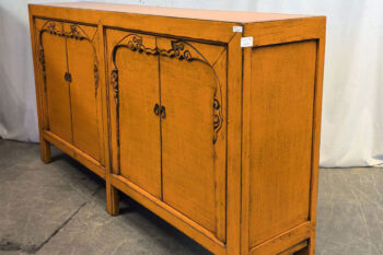 Mobile Tibetano 2 ante arancione