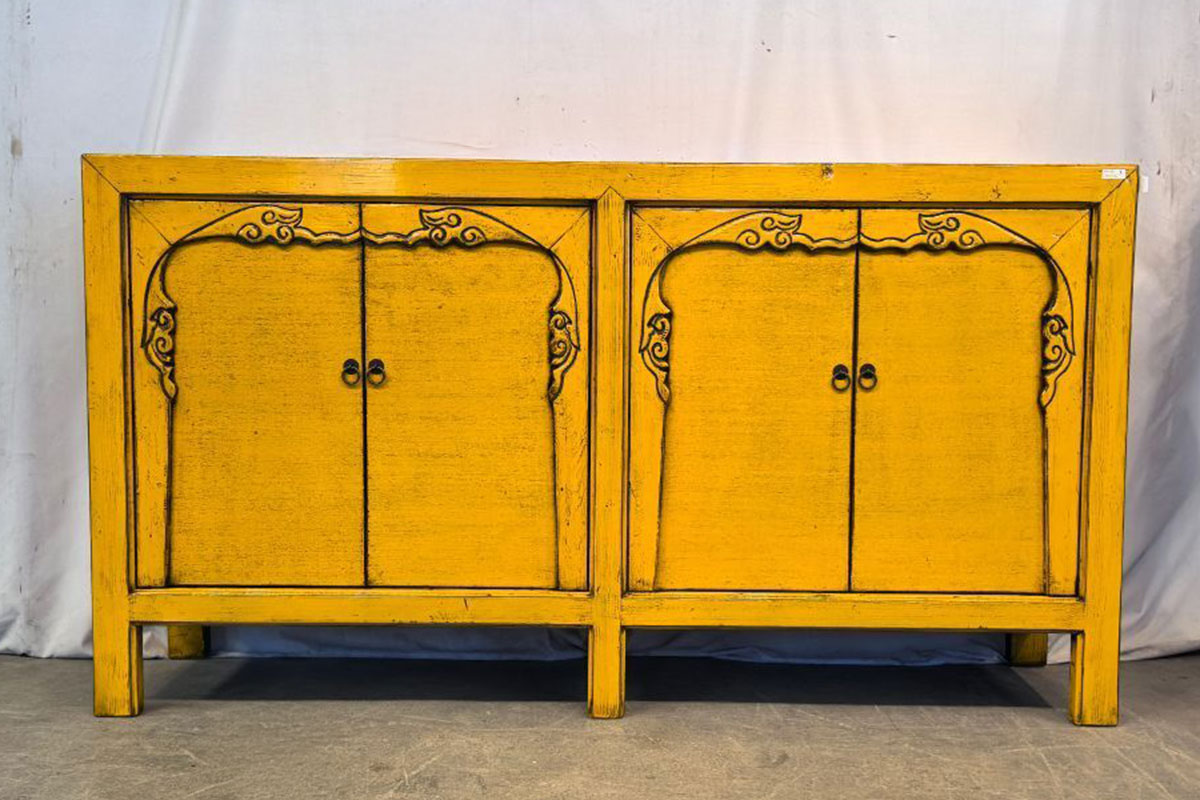 H25-28-5 Mobile Tibetano 2 ante giallo