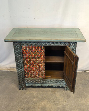 Mobile tibetano in legno intagliato