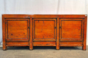 Mobile Tibetano 3 ante arancione