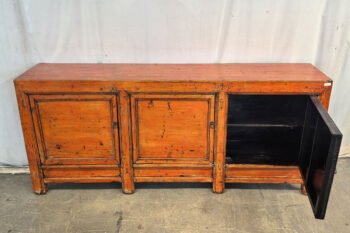 Mobile Tibetano 3 ante arancione