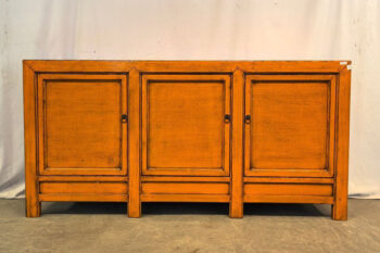 Mobile Tibetano 3 ante arancio