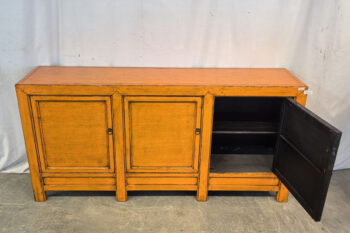 Mobile Tibetano 3 ante arancio