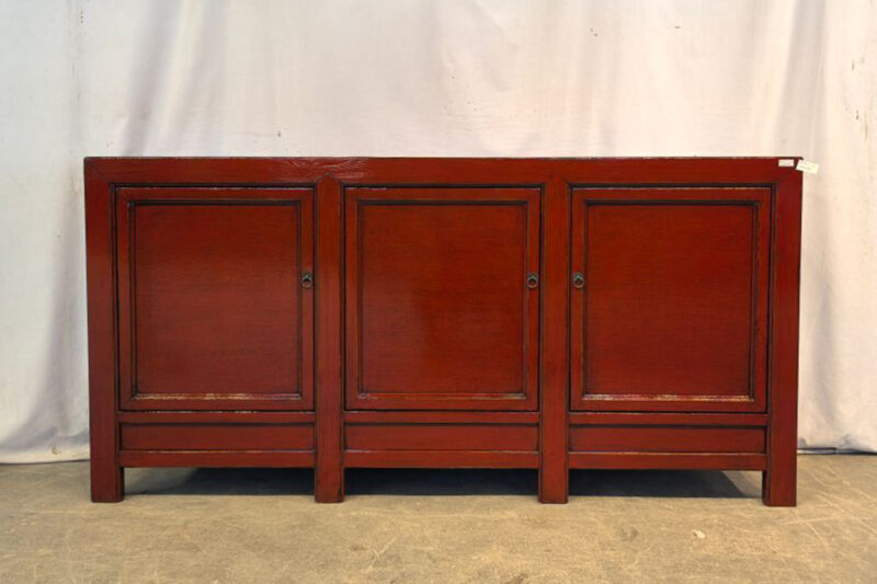 Mobile Tibetano 3 ante rosso