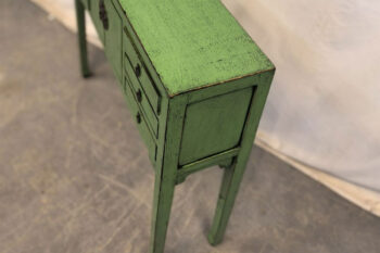 Consolle Tibet 6 cassetti 2 ante verde