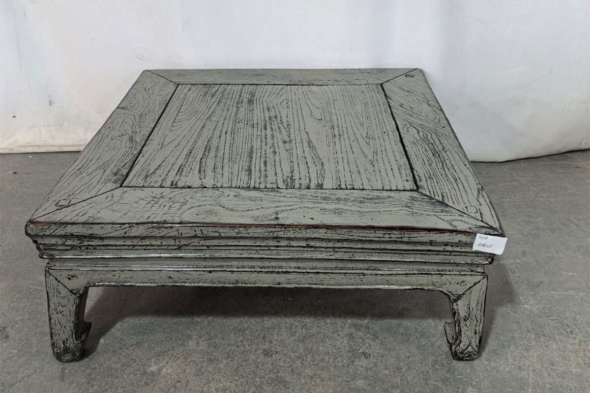 H3-36_3 Tavolino da caffè grigio-verde