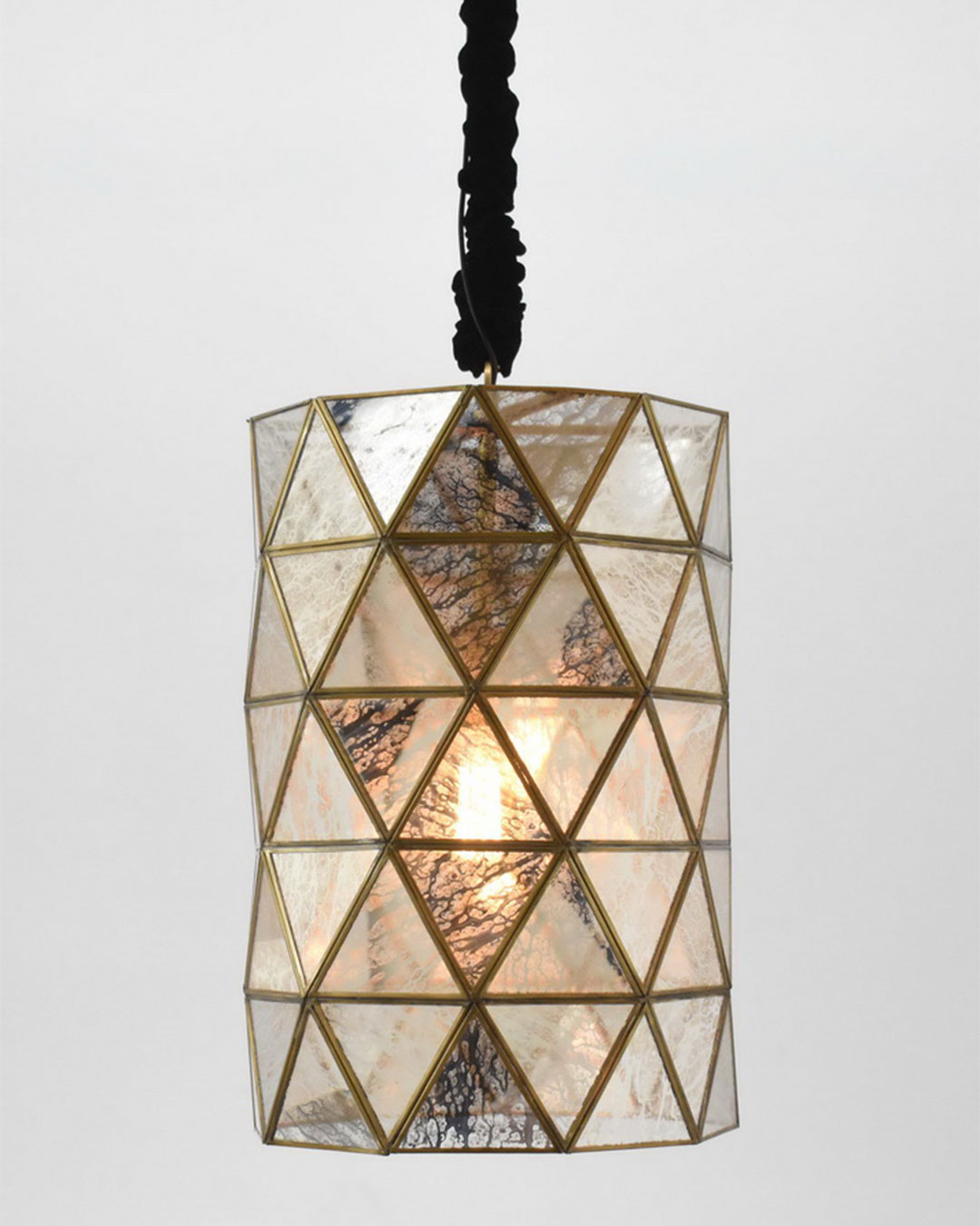 9073-B-BA Lampadario Pendant Prisma Leela
