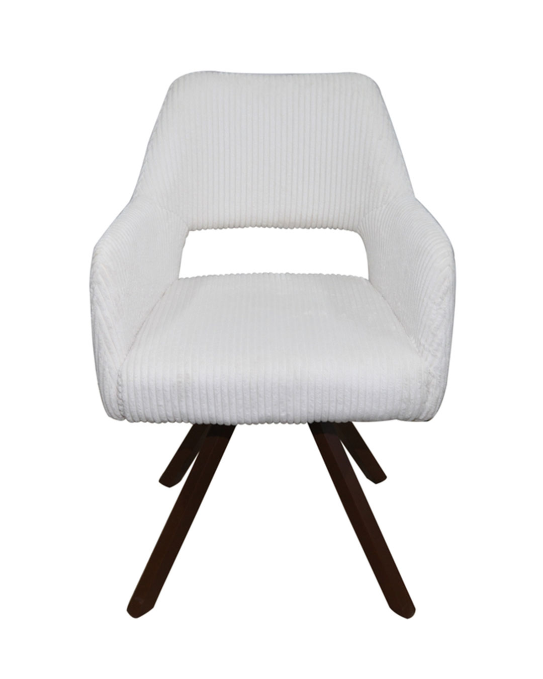 DC2525_1 Sedia Fly a coste bianca