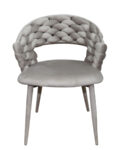 Sedia Fly Intreccio grigia