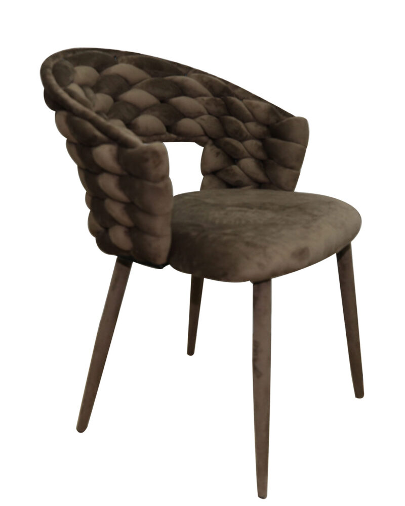 Sedia Fly Intreccio marrone