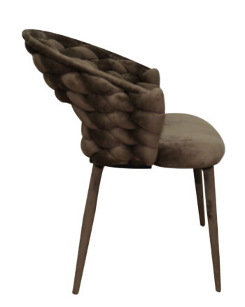 Sedia Fly Intreccio marrone