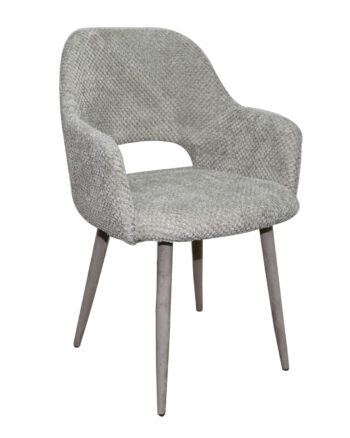 Sedia Fly Bouclé grigia