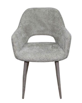 Sedia Fly Bouclé grigia