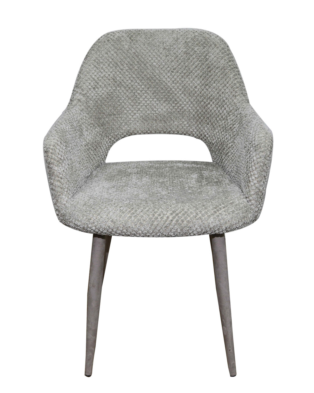 DC2545_4 Sedia Fly Bouclé grigia