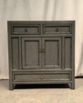 Mobile Tibet 2 ante 3 cassetti grigio (85x40x90)