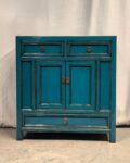 Mobile Tibet 2 ante 3 cassetti blu (85x40x90)