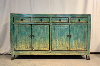 Mobile Tibetano 4 ante 4 cassetti (156x40x90)