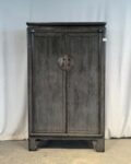 Armadio tibetano 2 ante grigio (110x45x183)