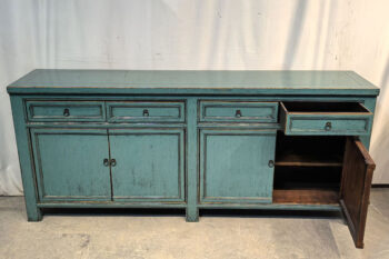 Mobile Tibetano 4 ante 4 cassetti (223x46x96) - immagine 2