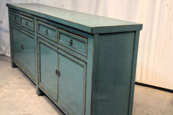 Mobile Tibetano 4 ante 4 cassetti (223x46x96) - immagine 4