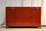 Mobile tibetano 4 ante 4 cassetti (155x40x95)