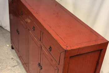 Mobile tibetano 4 ante 4 cassetti (155x40x95) - immagine 4