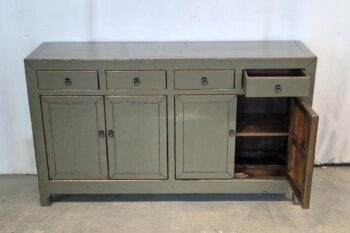 Mobile tibetano 4 ante 4 cassetti (157x40x92) - immagine 2
