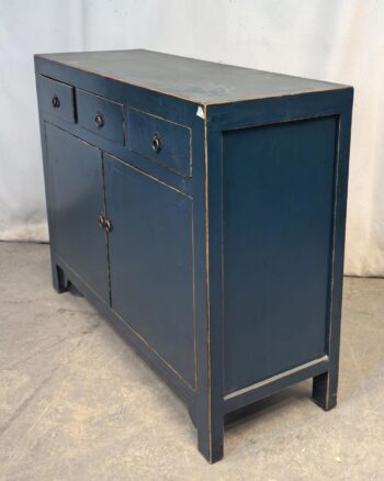 Mobile tibetano 2 ante 3 cassetti (110x40x85) - immagine 3