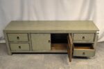 Consolle tibetana 4 cassetti 2 ante (150x40x50)