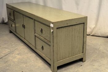 Consolle tibetana 4 cassetti 2 ante (150x40x50) - immagine 2