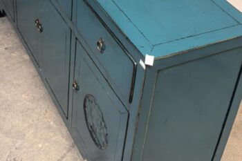 Mobile tibetano 4 ante 3 cassetti (170x40x90) - immagine 4