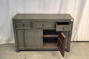 Mobile tibetano 2 ante 3 cassetti (128x40x85) - immagine 2