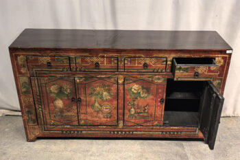 Mobile tibet 4 ante 4 cassetti (151x40x84) - immagine 2